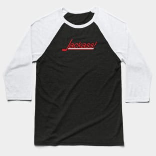 Happy Gilmore | Jackass! With Hockey Stick Baseball T-Shirt